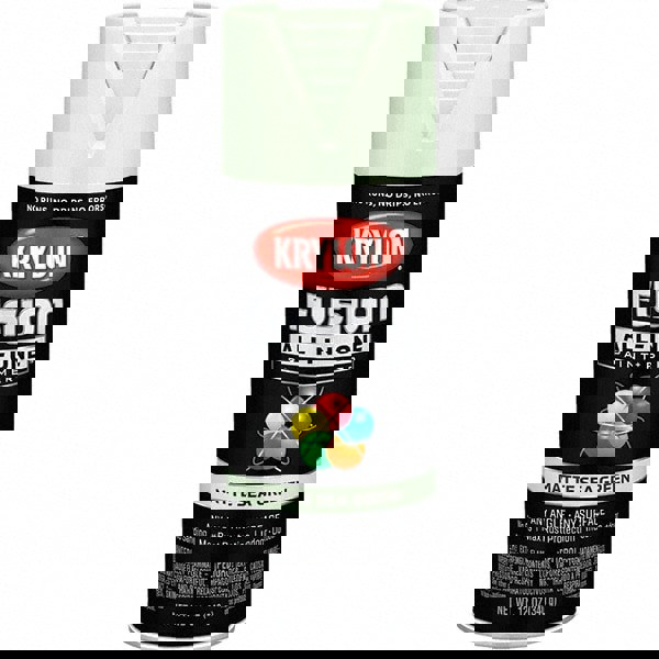 Acrylic Enamel Spray Paint: Sea Green, Matte, 12 oz